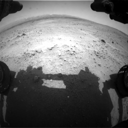 Nasa's Mars rover Curiosity acquired this image using its Front Hazard Avoidance Camera (Front Hazcam) on Sol 677, at drive 328, site number 38