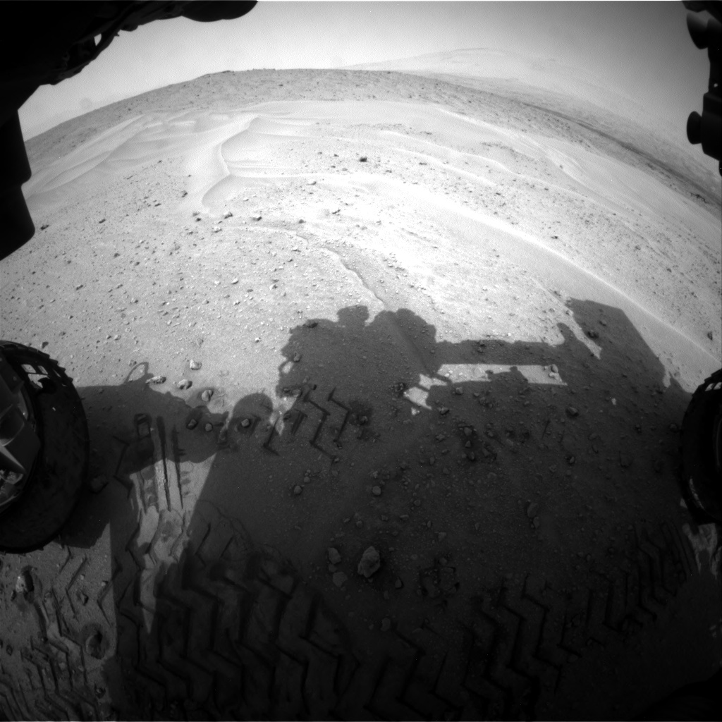 Nasa's Mars rover Curiosity acquired this image using its Front Hazard Avoidance Camera (Front Hazcam) on Sol 678, at drive 792, site number 38