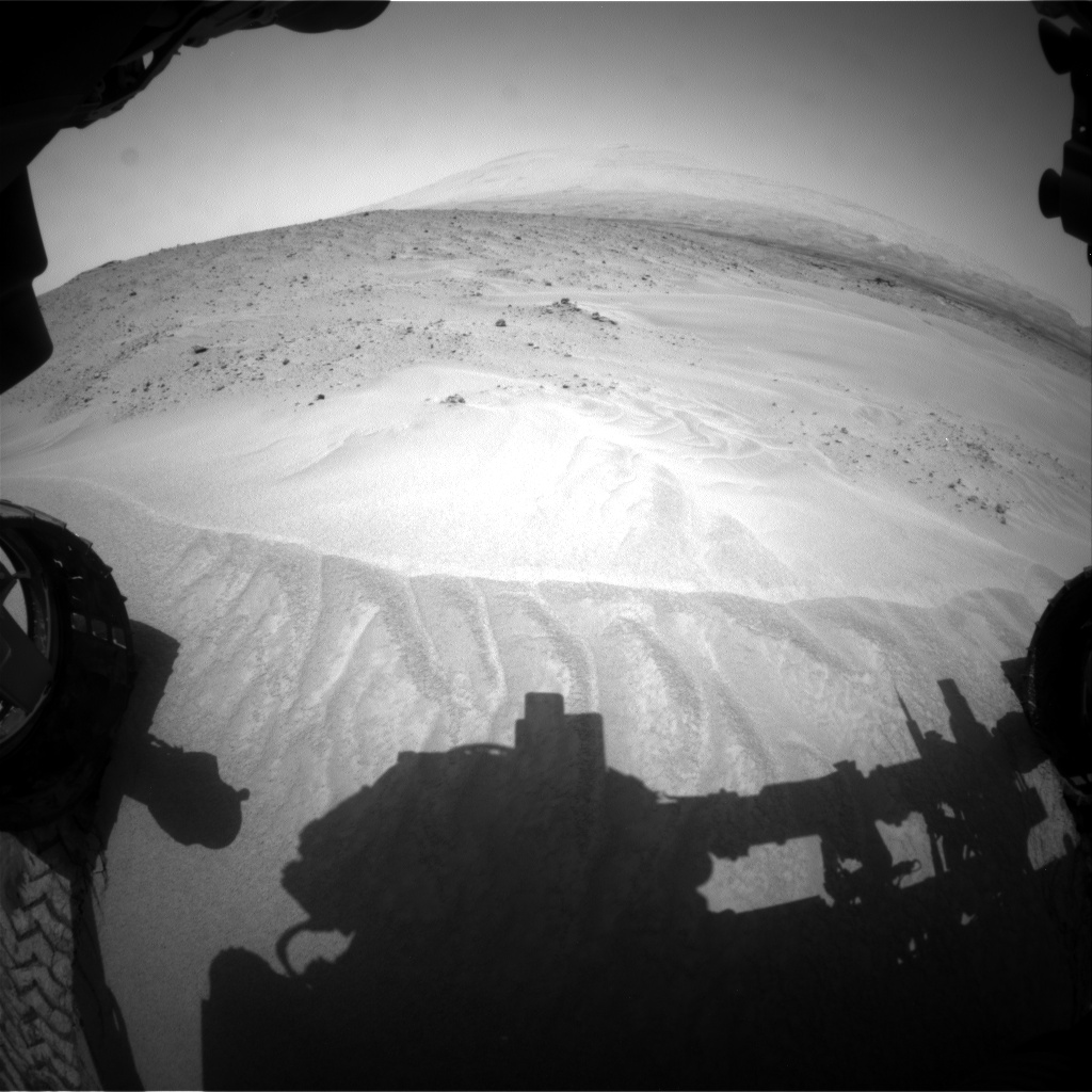 Nasa's Mars rover Curiosity acquired this image using its Front Hazard Avoidance Camera (Front Hazcam) on Sol 683, at drive 882, site number 38
