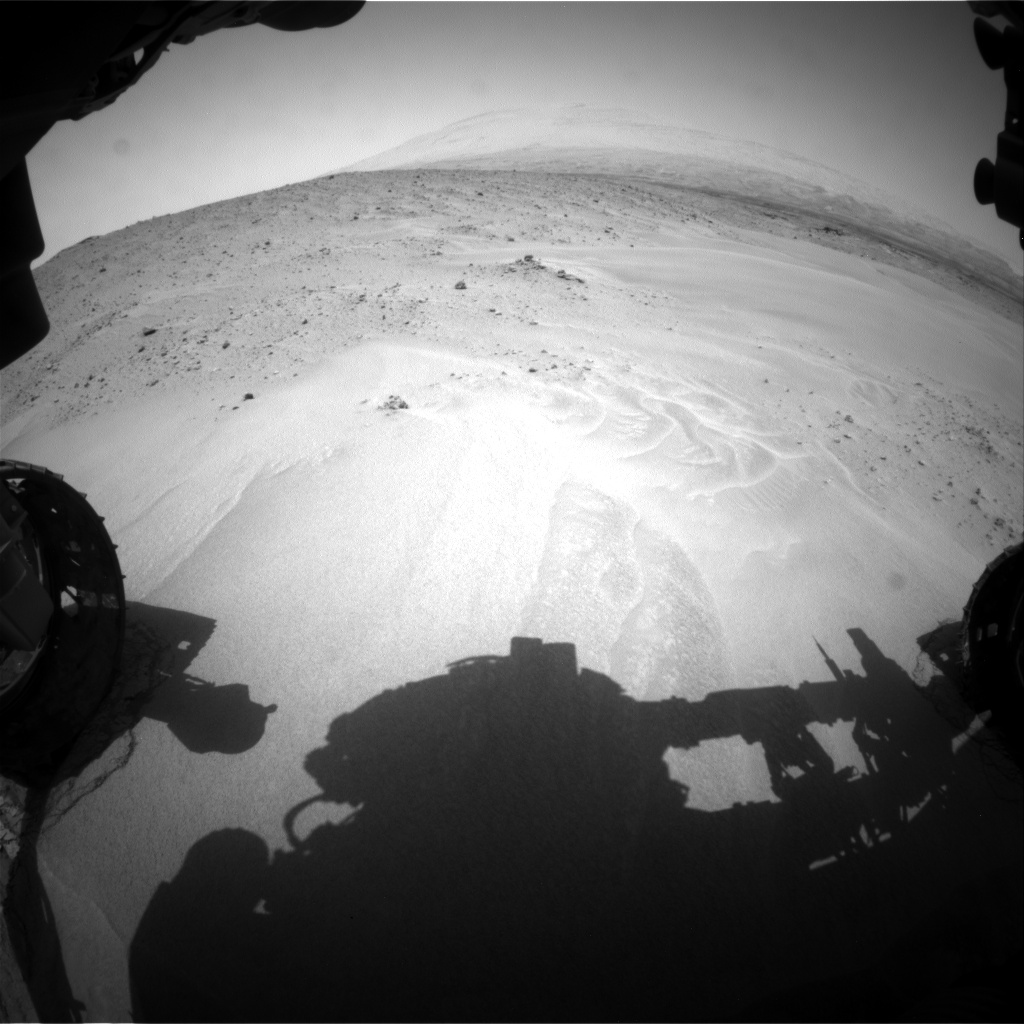 Nasa's Mars rover Curiosity acquired this image using its Front Hazard Avoidance Camera (Front Hazcam) on Sol 683, at drive 894, site number 38