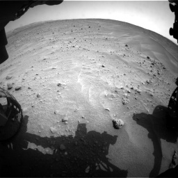 Nasa's Mars rover Curiosity acquired this image using its Front Hazard Avoidance Camera (Front Hazcam) on Sol 683, at drive 1260, site number 38