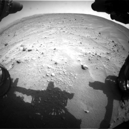 Nasa's Mars rover Curiosity acquired this image using its Front Hazard Avoidance Camera (Front Hazcam) on Sol 683, at drive 1254, site number 38