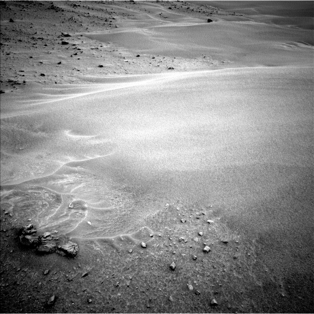 Nasa's Mars rover Curiosity acquired this image using its Left Navigation Camera on Sol 683, at drive 948, site number 38