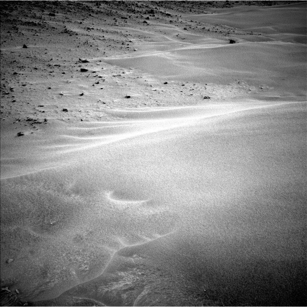 Nasa's Mars rover Curiosity acquired this image using its Left Navigation Camera on Sol 683, at drive 966, site number 38