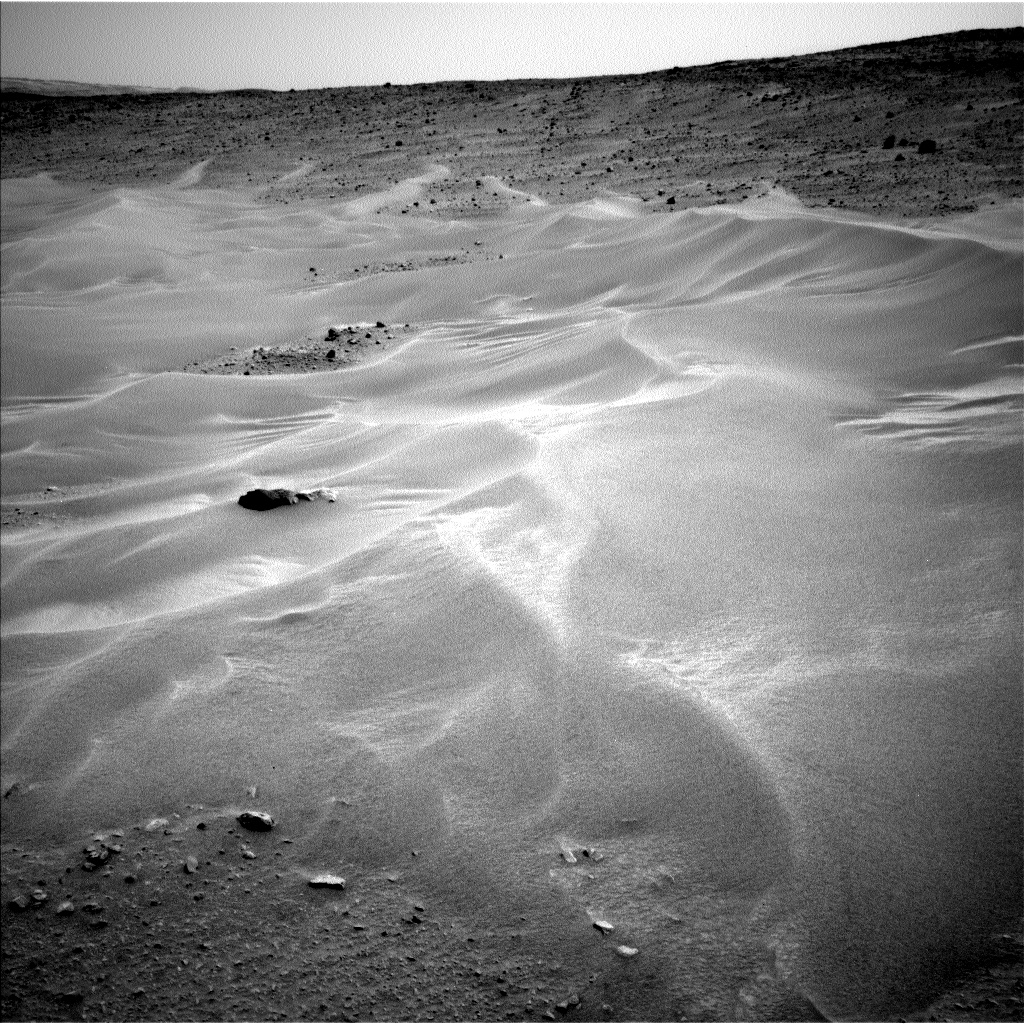 Nasa's Mars rover Curiosity acquired this image using its Left Navigation Camera on Sol 683, at drive 1062, site number 38