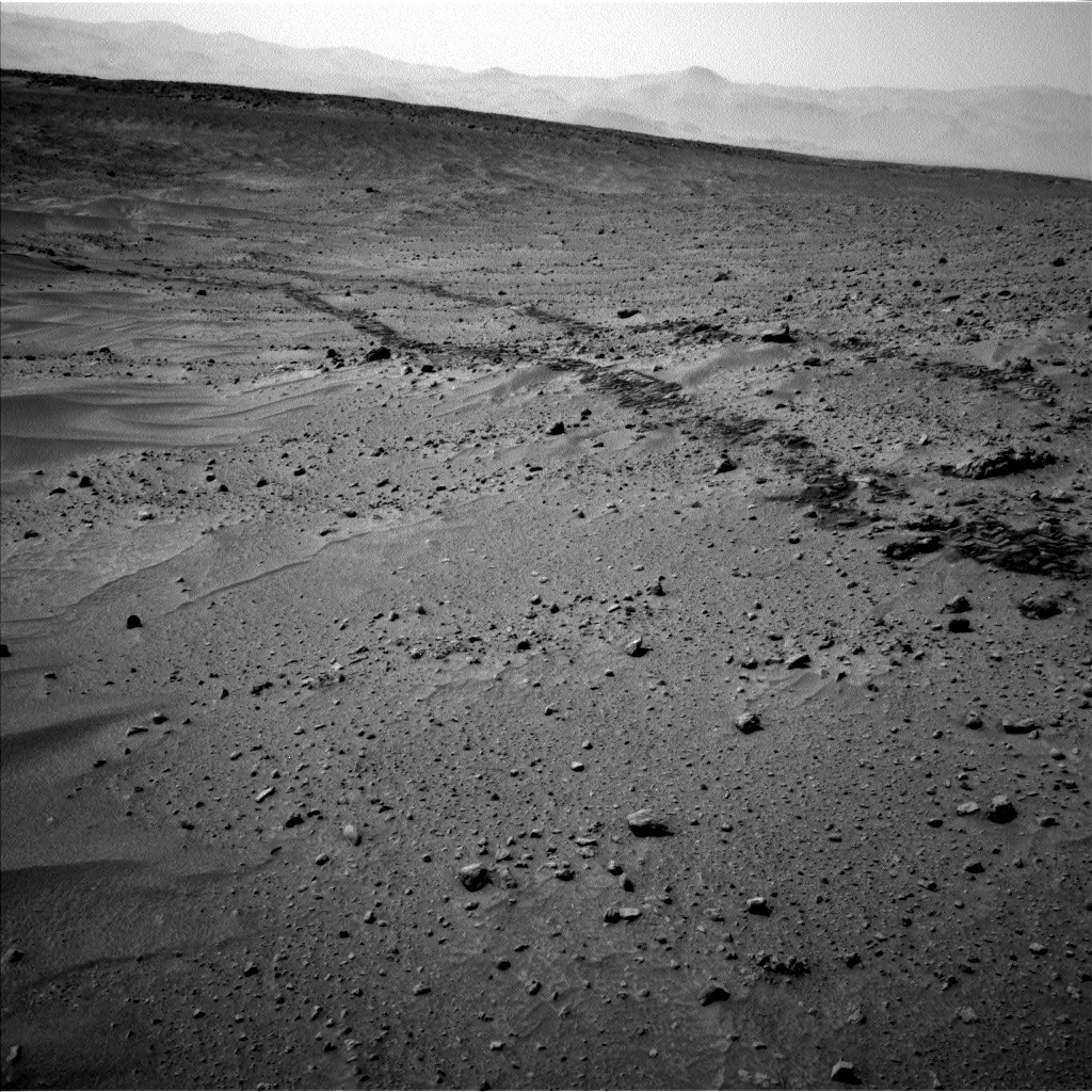 Nasa's Mars rover Curiosity acquired this image using its Left Navigation Camera on Sol 683, at drive 1266, site number 38