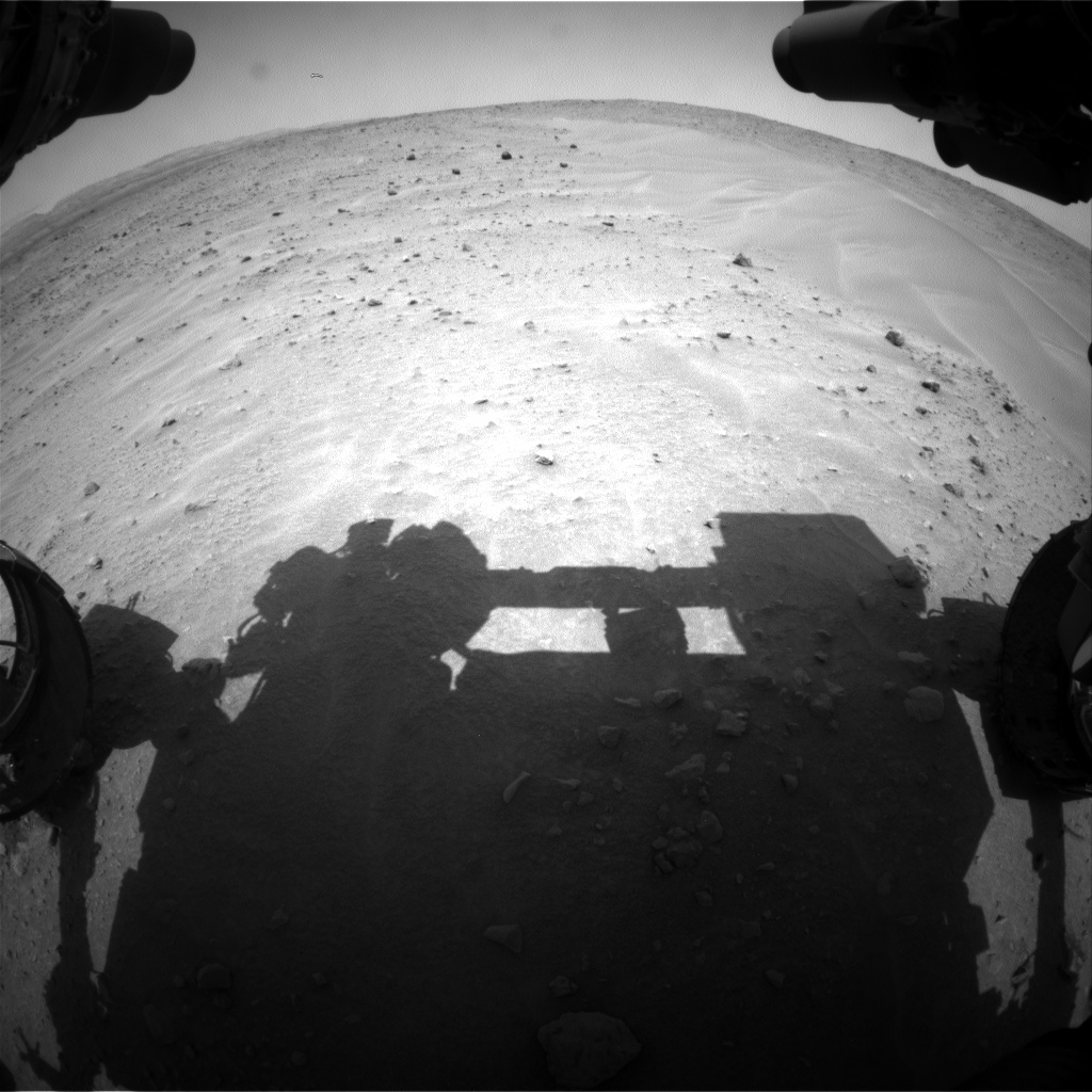 Nasa's Mars rover Curiosity acquired this image using its Front Hazard Avoidance Camera (Front Hazcam) on Sol 684, at drive 1266, site number 38