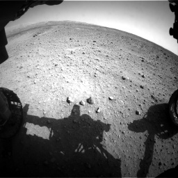Nasa's Mars rover Curiosity acquired this image using its Front Hazard Avoidance Camera (Front Hazcam) on Sol 685, at drive 1692, site number 38