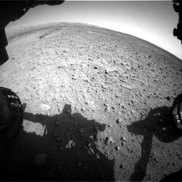 Nasa's Mars rover Curiosity acquired this image using its Front Hazard Avoidance Camera (Front Hazcam) on Sol 685, at drive 1740, site number 38