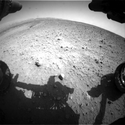Nasa's Mars rover Curiosity acquired this image using its Front Hazard Avoidance Camera (Front Hazcam) on Sol 685, at drive 1620, site number 38