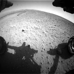 Nasa's Mars rover Curiosity acquired this image using its Front Hazard Avoidance Camera (Front Hazcam) on Sol 685, at drive 1734, site number 38