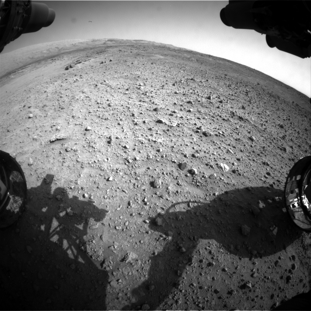 Nasa's Mars rover Curiosity acquired this image using its Front Hazard Avoidance Camera (Front Hazcam) on Sol 685, at drive 0, site number 39