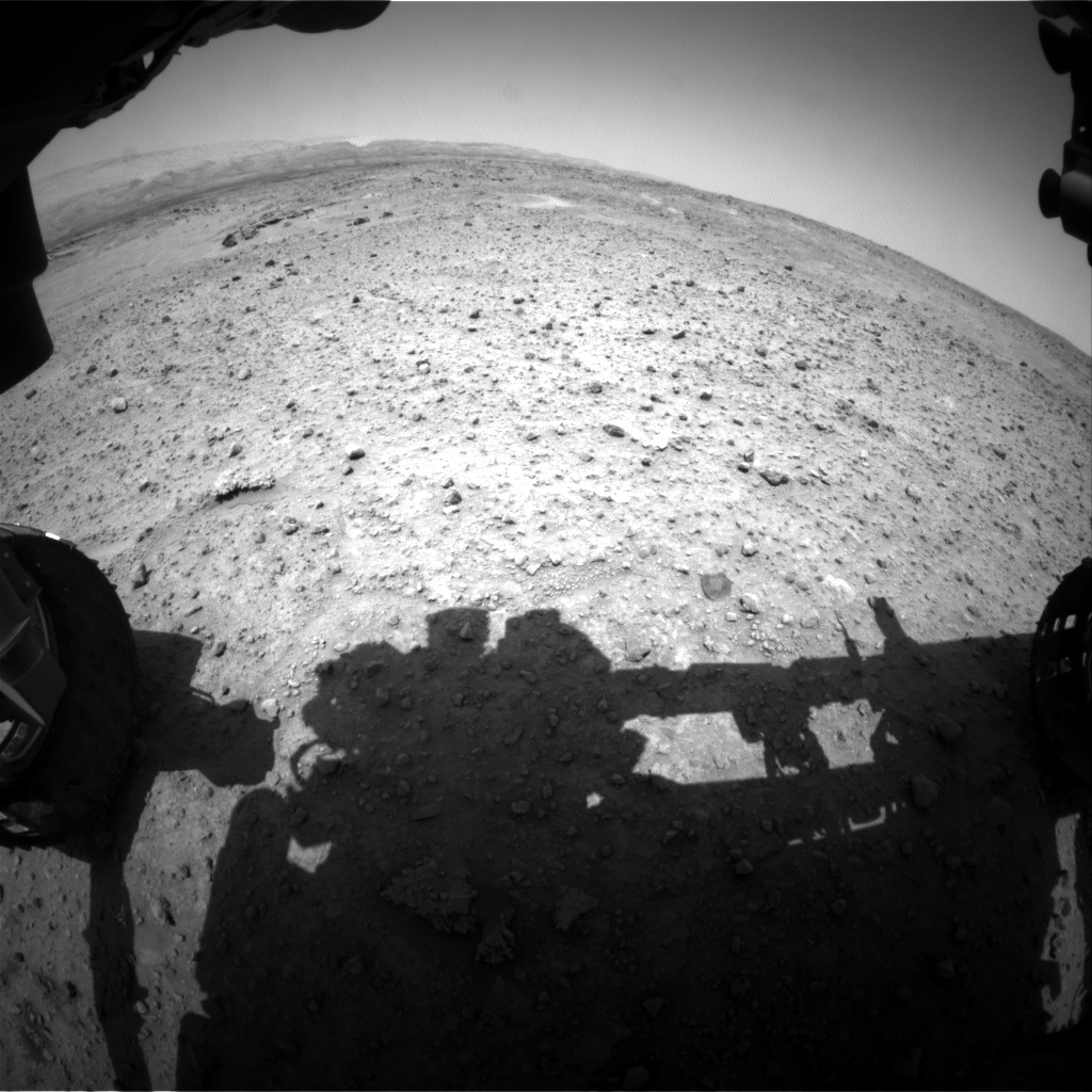 Nasa's Mars rover Curiosity acquired this image using its Front Hazard Avoidance Camera (Front Hazcam) on Sol 686, at drive 0, site number 39