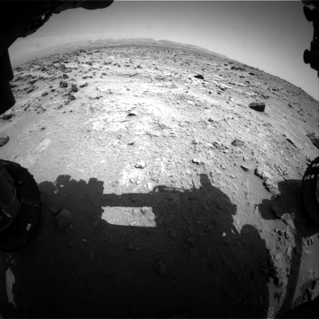 Nasa's Mars rover Curiosity acquired this image using its Front Hazard Avoidance Camera (Front Hazcam) on Sol 690, at drive 564, site number 39