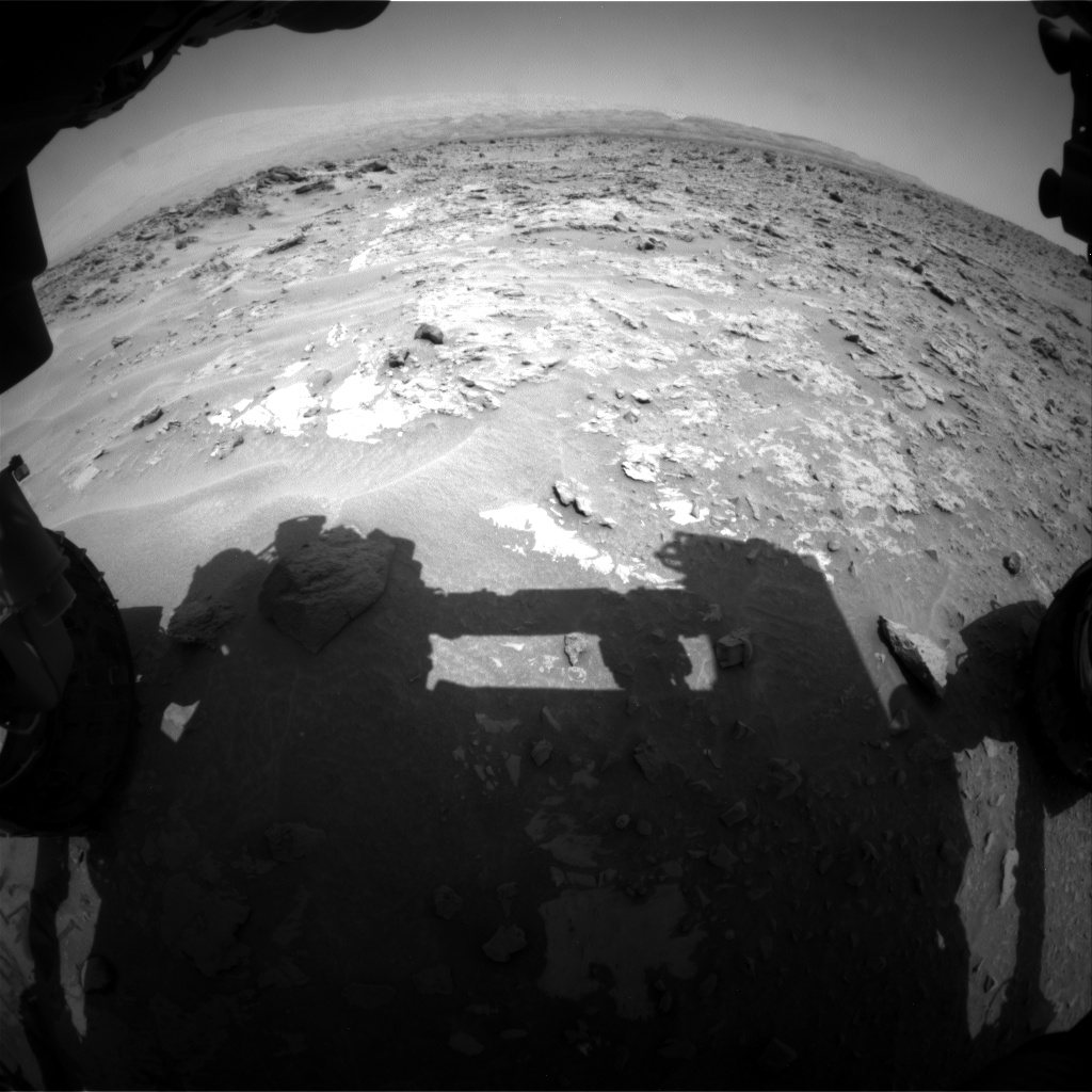 Nasa's Mars rover Curiosity acquired this image using its Front Hazard Avoidance Camera (Front Hazcam) on Sol 690, at drive 624, site number 39