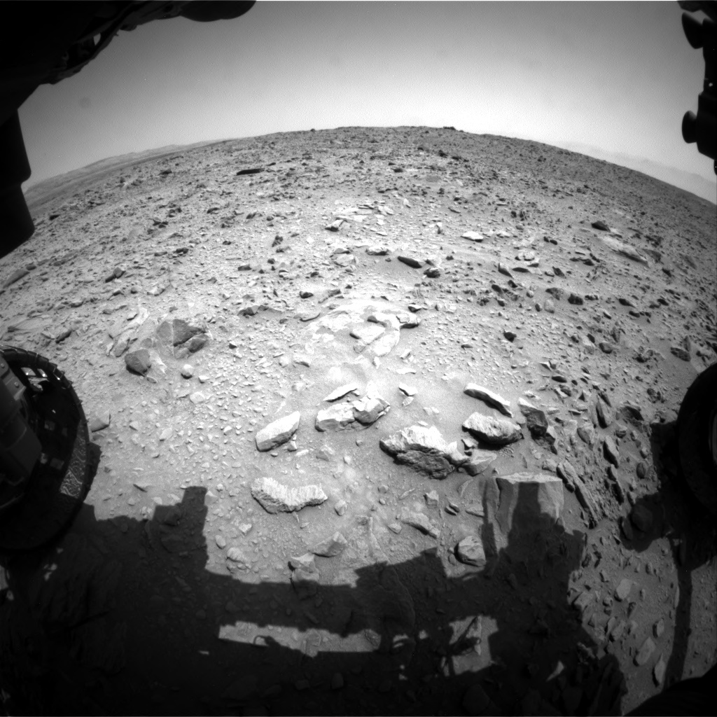 Nasa's Mars rover Curiosity acquired this image using its Front Hazard Avoidance Camera (Front Hazcam) on Sol 691, at drive 828, site number 39