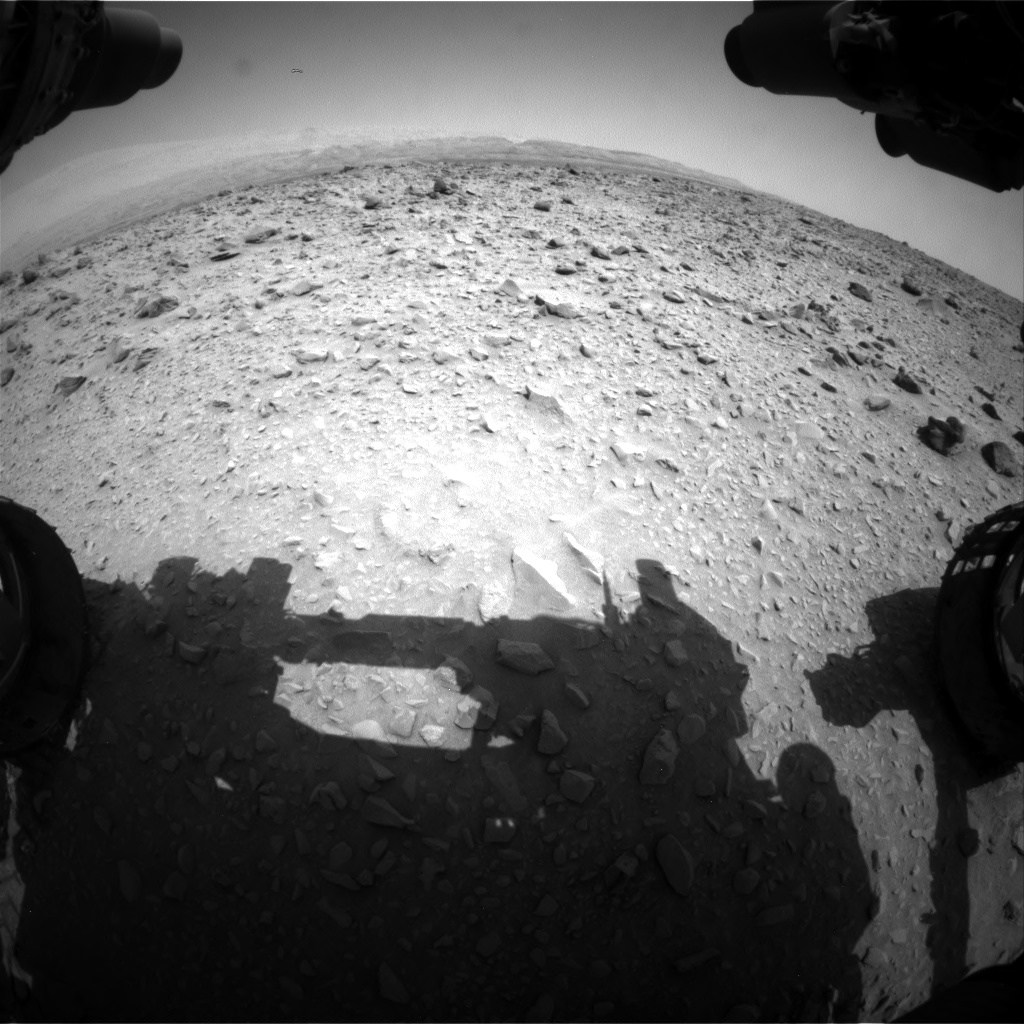 Nasa's Mars rover Curiosity acquired this image using its Front Hazard Avoidance Camera (Front Hazcam) on Sol 691, at drive 762, site number 39