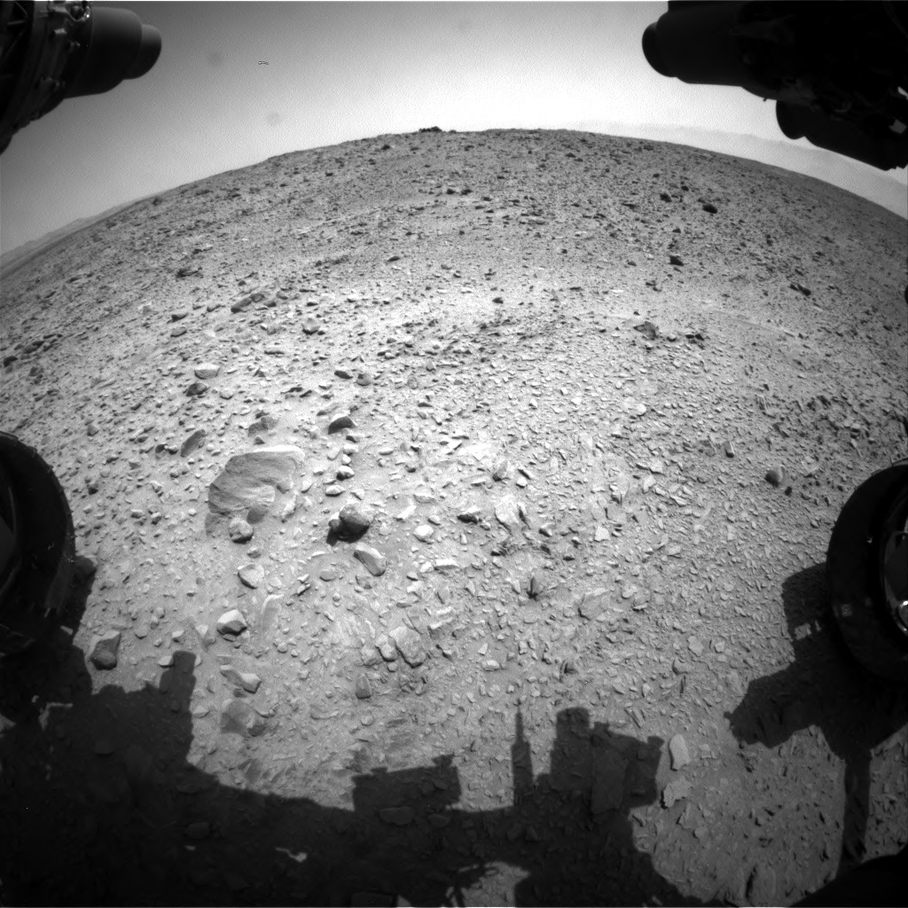 Nasa's Mars rover Curiosity acquired this image using its Front Hazard Avoidance Camera (Front Hazcam) on Sol 691, at drive 918, site number 39