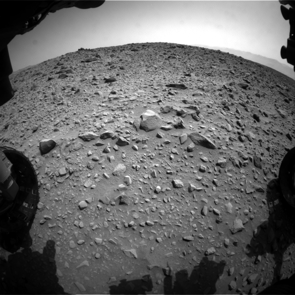 Nasa's Mars rover Curiosity acquired this image using its Front Hazard Avoidance Camera (Front Hazcam) on Sol 692, at drive 1044, site number 39