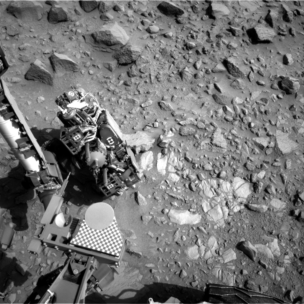 Nasa's Mars rover Curiosity acquired this image using its Right Navigation Camera on Sol 694, at drive 1176, site number 39