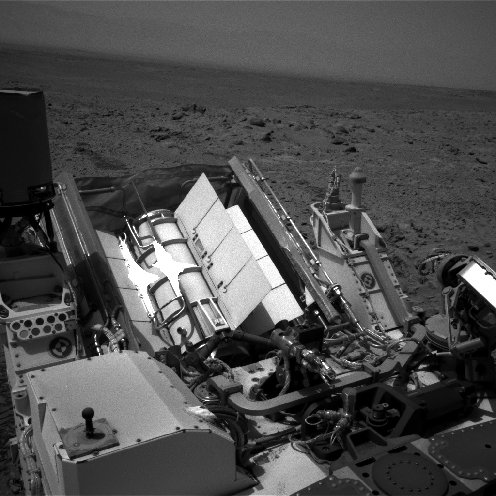 Nasa's Mars rover Curiosity acquired this image using its Left Navigation Camera on Sol 695, at drive 1396, site number 39