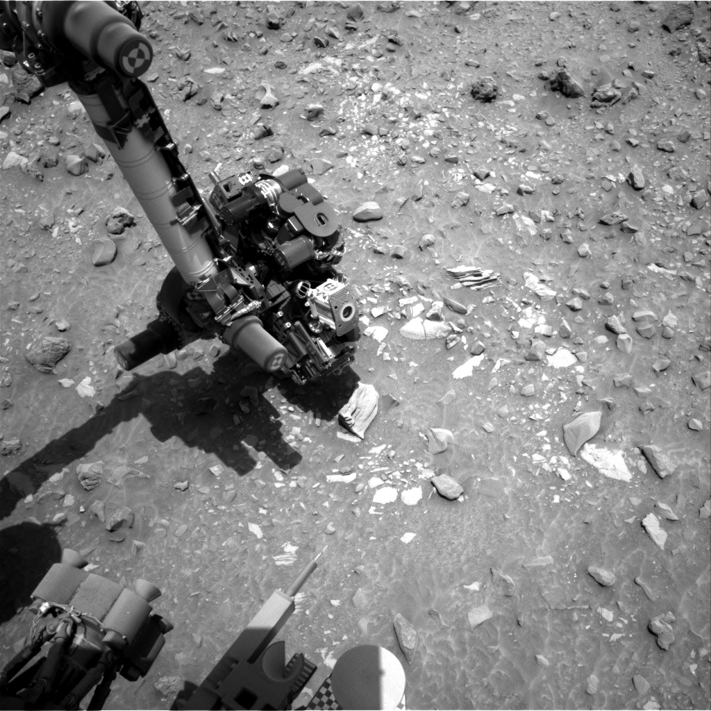 Nasa's Mars rover Curiosity acquired this image using its Right Navigation Camera on Sol 696, at drive 1396, site number 39