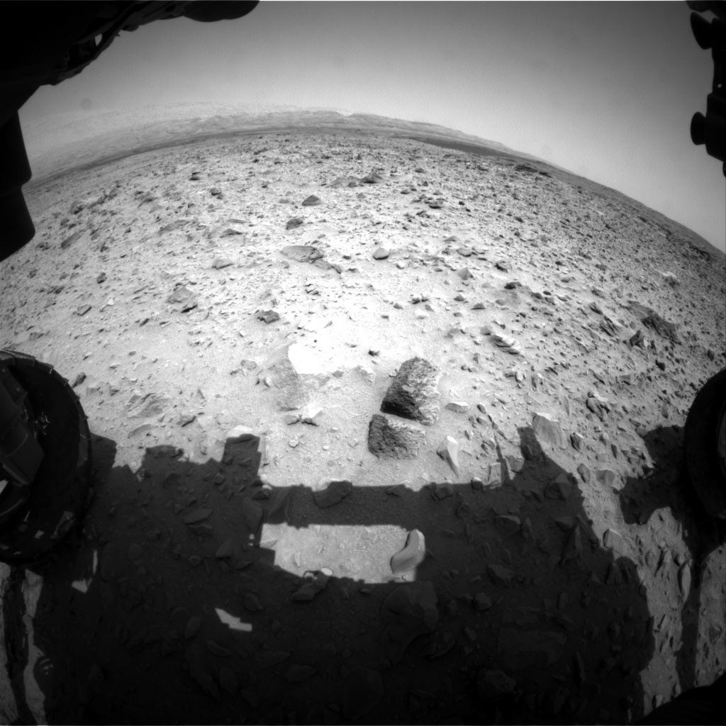 Nasa's Mars rover Curiosity acquired this image using its Front Hazard Avoidance Camera (Front Hazcam) on Sol 700, at drive 1552, site number 39