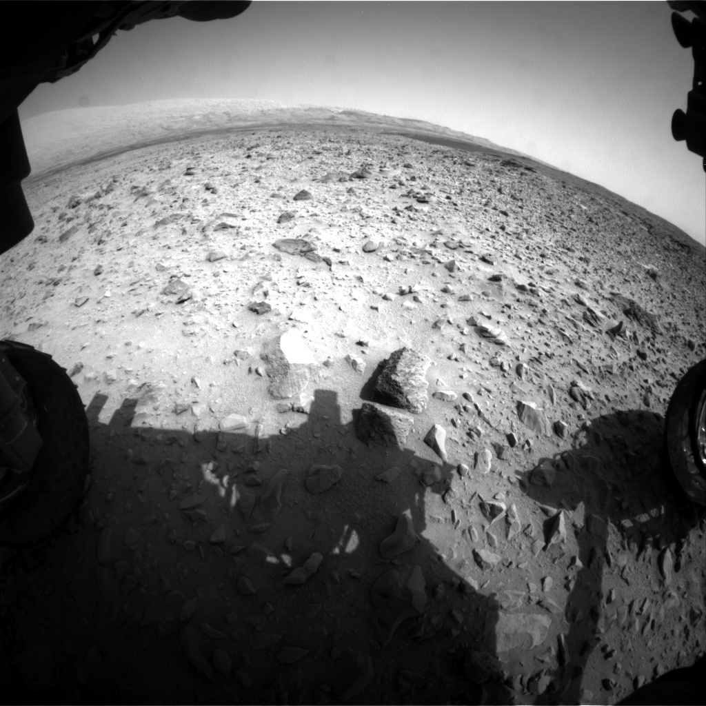 Nasa's Mars rover Curiosity acquired this image using its Front Hazard Avoidance Camera (Front Hazcam) on Sol 702, at drive 1552, site number 39