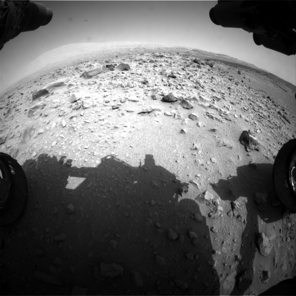 Nasa's Mars rover Curiosity acquired this image using its Front Hazard Avoidance Camera (Front Hazcam) on Sol 703, at drive 1888, site number 39