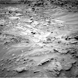 Nasa's Mars rover Curiosity acquired this image using its Right Navigation Camera on Sol 703, at drive 1732, site number 39