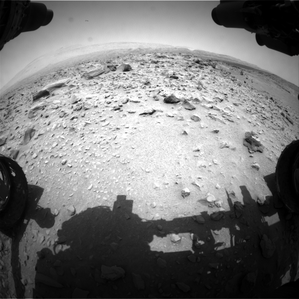 Nasa's Mars rover Curiosity acquired this image using its Front Hazard Avoidance Camera (Front Hazcam) on Sol 704, at drive 1888, site number 39