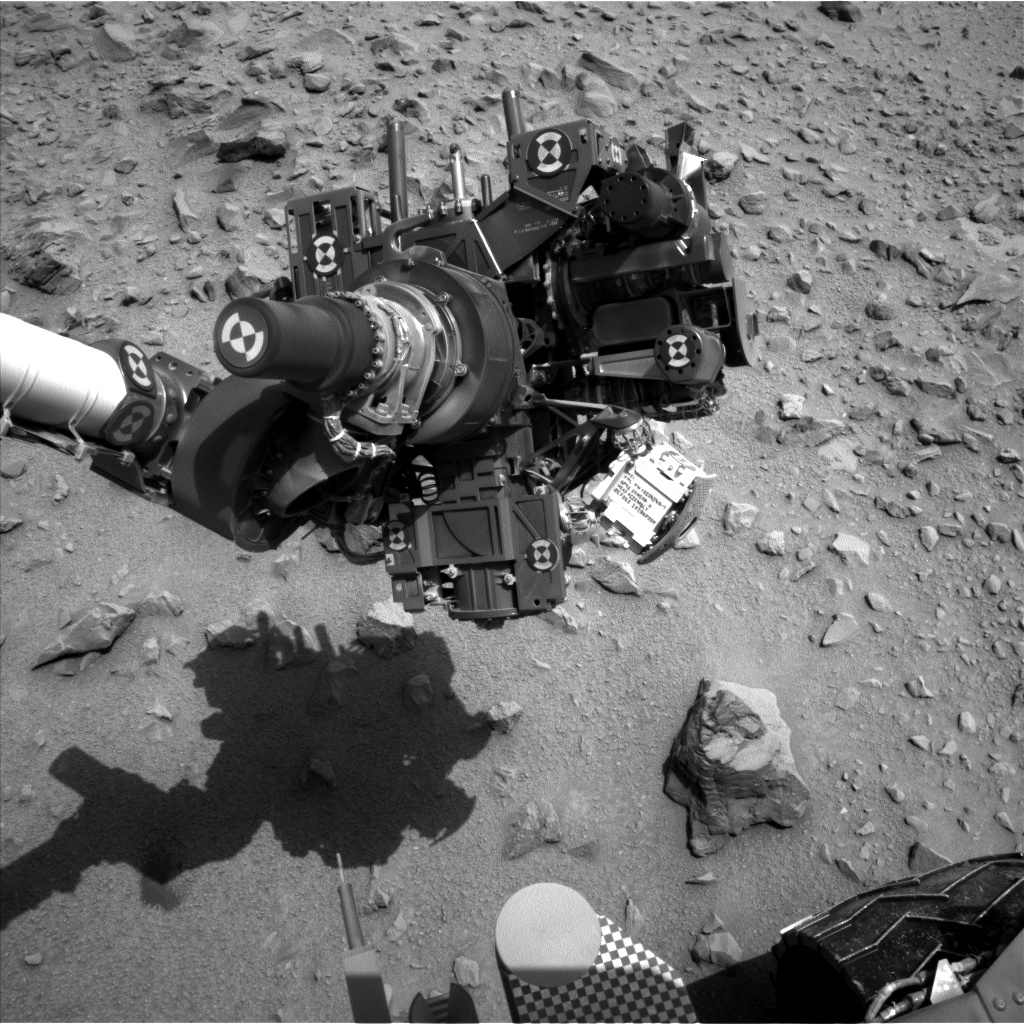 Nasa's Mars rover Curiosity acquired this image using its Left Navigation Camera on Sol 704, at drive 1888, site number 39