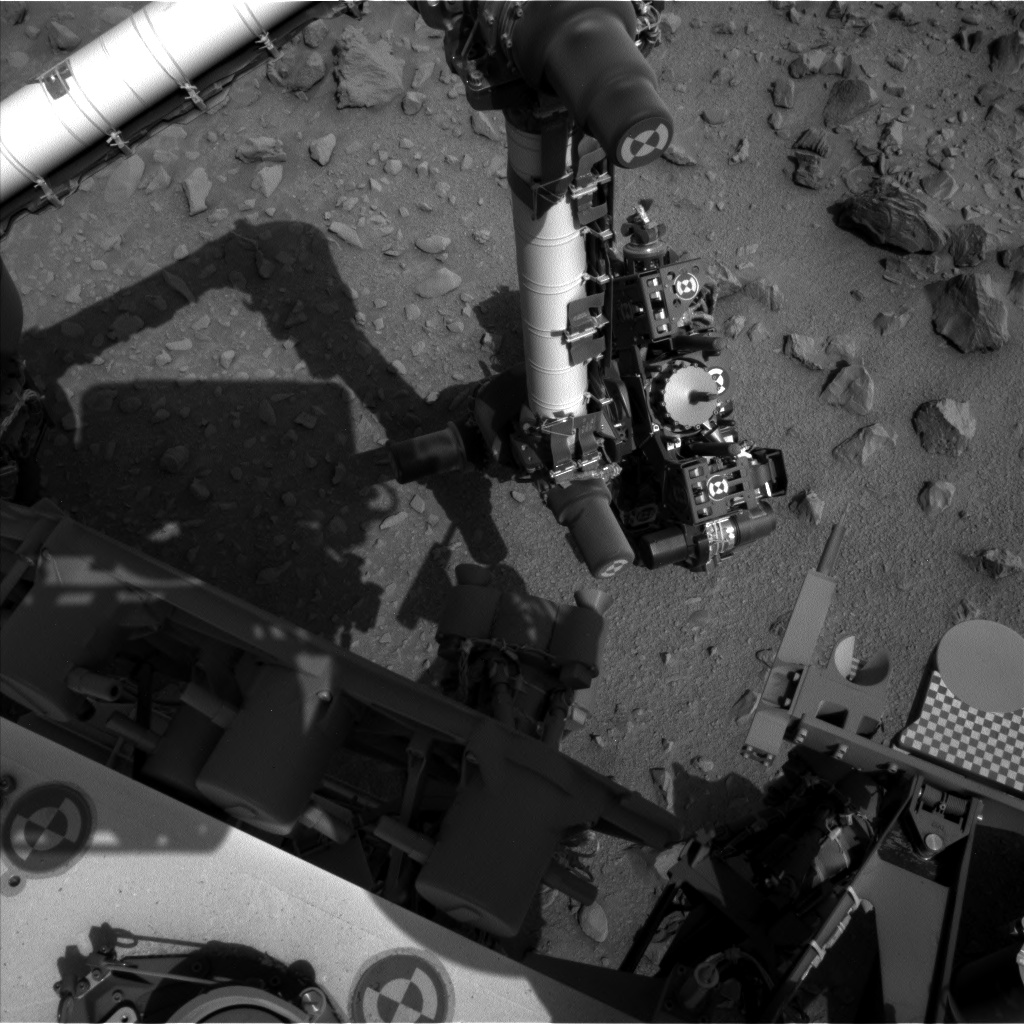 Nasa's Mars rover Curiosity acquired this image using its Left Navigation Camera on Sol 704, at drive 1888, site number 39