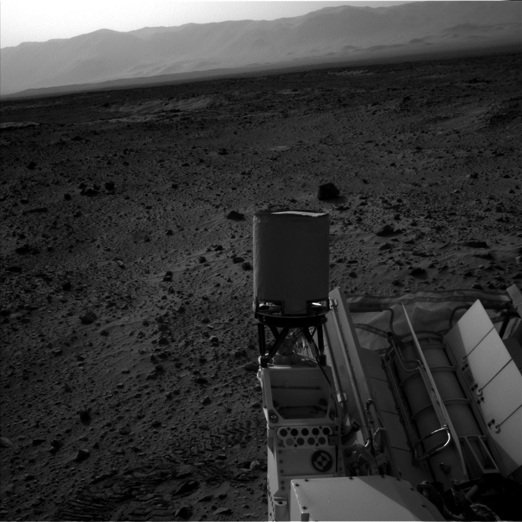 Nasa's Mars rover Curiosity acquired this image using its Left Navigation Camera on Sol 705, at drive 0, site number 40