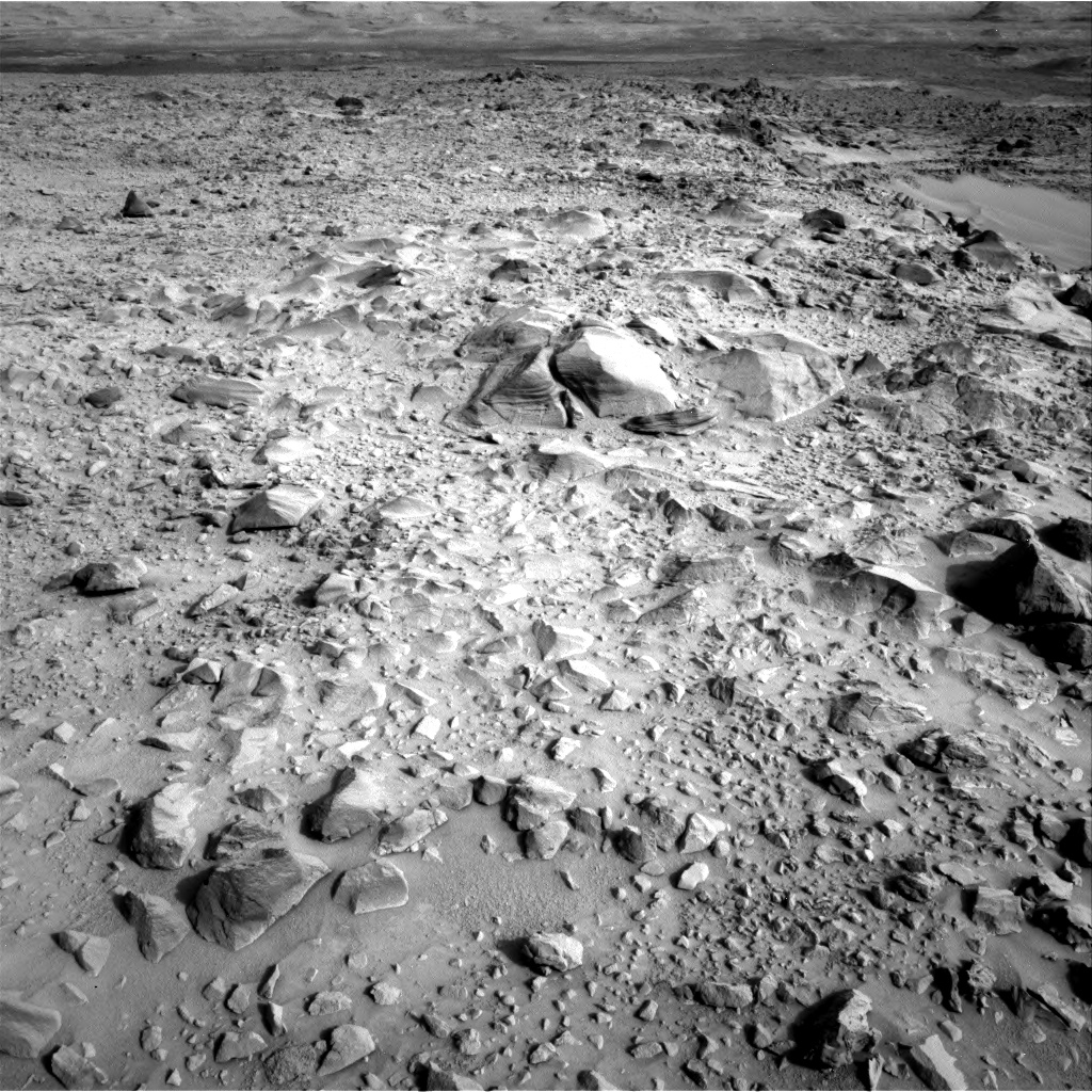 Nasa's Mars rover Curiosity acquired this image using its Right Navigation Camera on Sol 705, at drive 0, site number 40