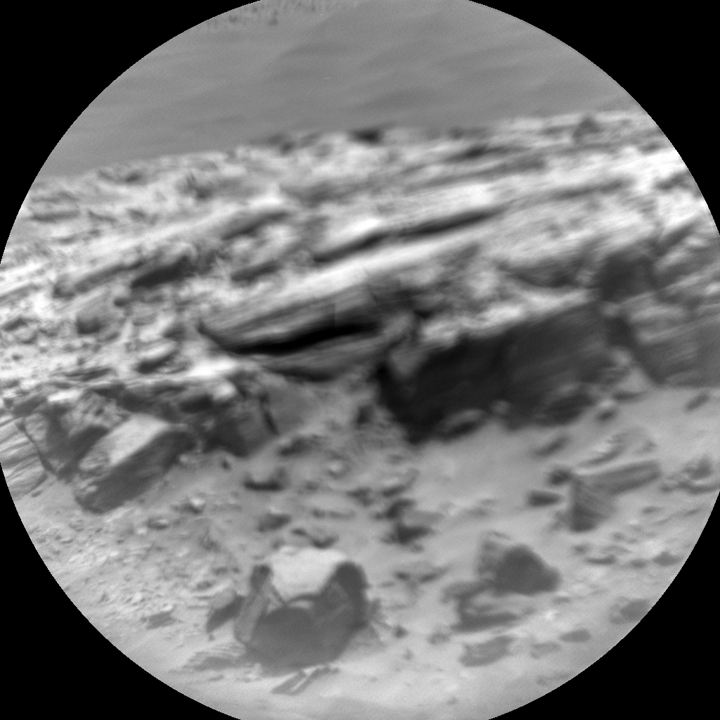 Nasa's Mars rover Curiosity acquired this image using its Chemistry & Camera (ChemCam) on Sol 705, at drive 1888, site number 39