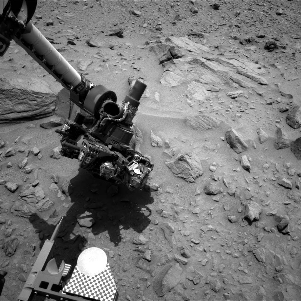 Nasa's Mars rover Curiosity acquired this image using its Right Navigation Camera on Sol 706, at drive 0, site number 40