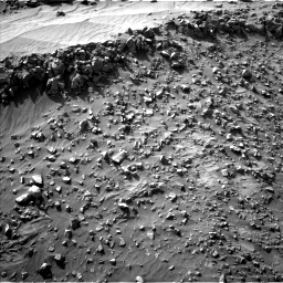Nasa's Mars rover Curiosity acquired this image using its Left Navigation Camera on Sol 708, at drive 206, site number 40