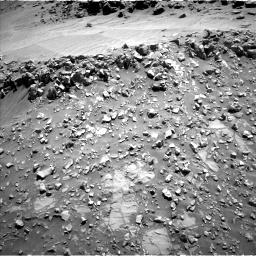 Nasa's Mars rover Curiosity acquired this image using its Left Navigation Camera on Sol 709, at drive 236, site number 40