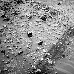Nasa's Mars rover Curiosity acquired this image using its Left Navigation Camera on Sol 709, at drive 242, site number 40