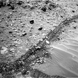 Nasa's Mars rover Curiosity acquired this image using its Left Navigation Camera on Sol 709, at drive 248, site number 40