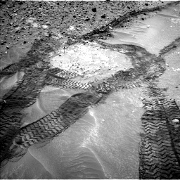 Nasa's Mars rover Curiosity acquired this image using its Left Navigation Camera on Sol 709, at drive 284, site number 40