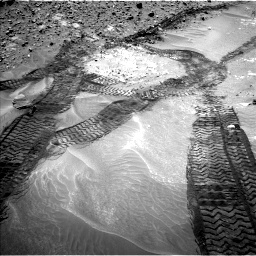 Nasa's Mars rover Curiosity acquired this image using its Left Navigation Camera on Sol 709, at drive 290, site number 40