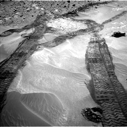 Nasa's Mars rover Curiosity acquired this image using its Left Navigation Camera on Sol 709, at drive 302, site number 40