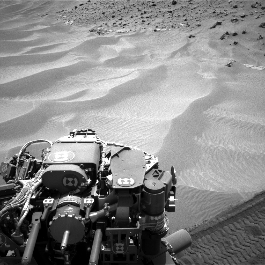 Nasa's Mars rover Curiosity acquired this image using its Left Navigation Camera on Sol 709, at drive 320, site number 40