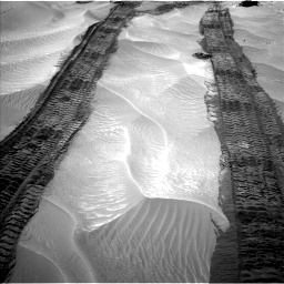 Nasa's Mars rover Curiosity acquired this image using its Left Navigation Camera on Sol 709, at drive 350, site number 40
