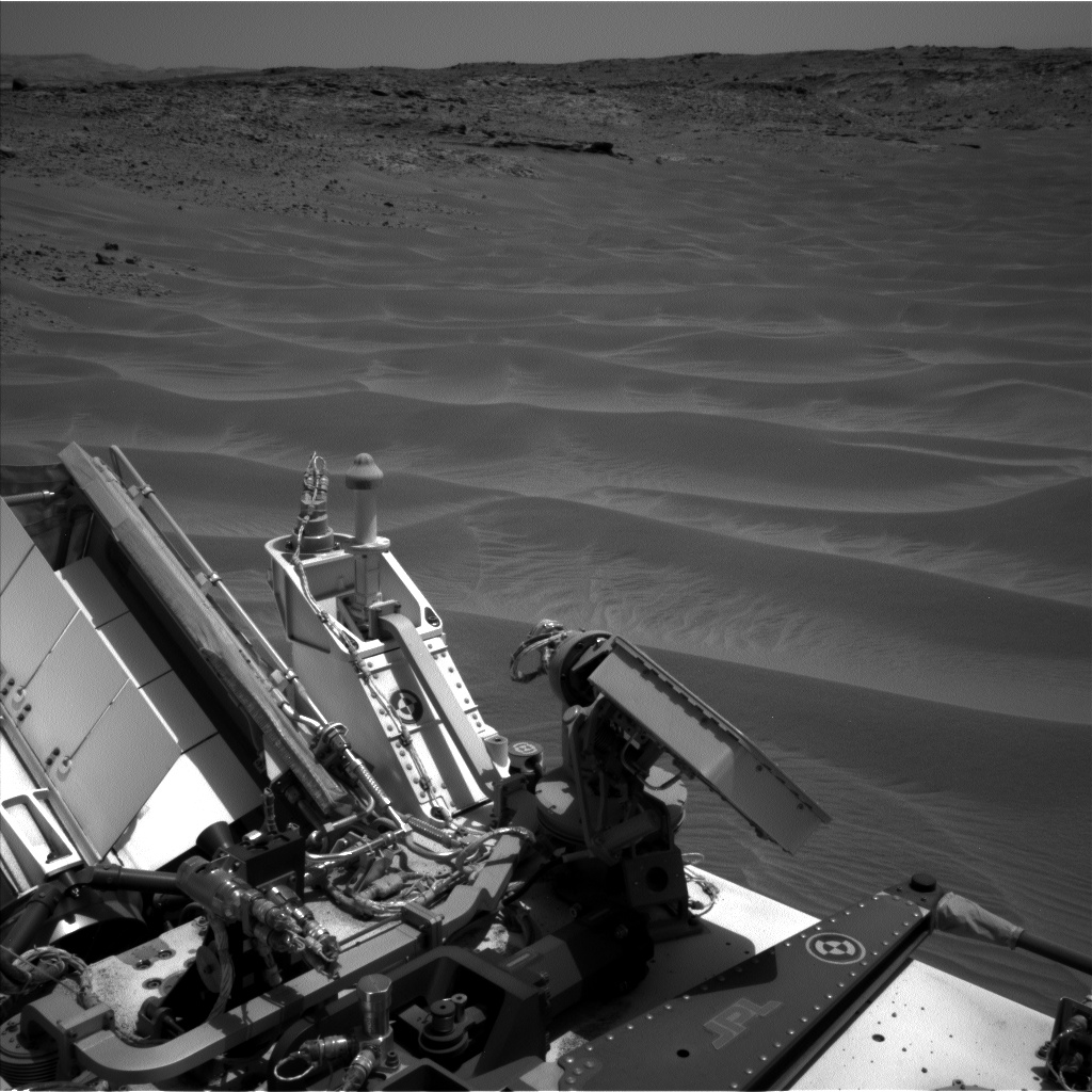 Nasa's Mars rover Curiosity acquired this image using its Left Navigation Camera on Sol 709, at drive 366, site number 40