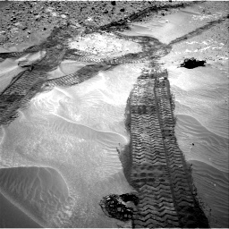 Nasa's Mars rover Curiosity acquired this image using its Right Navigation Camera on Sol 709, at drive 302, site number 40