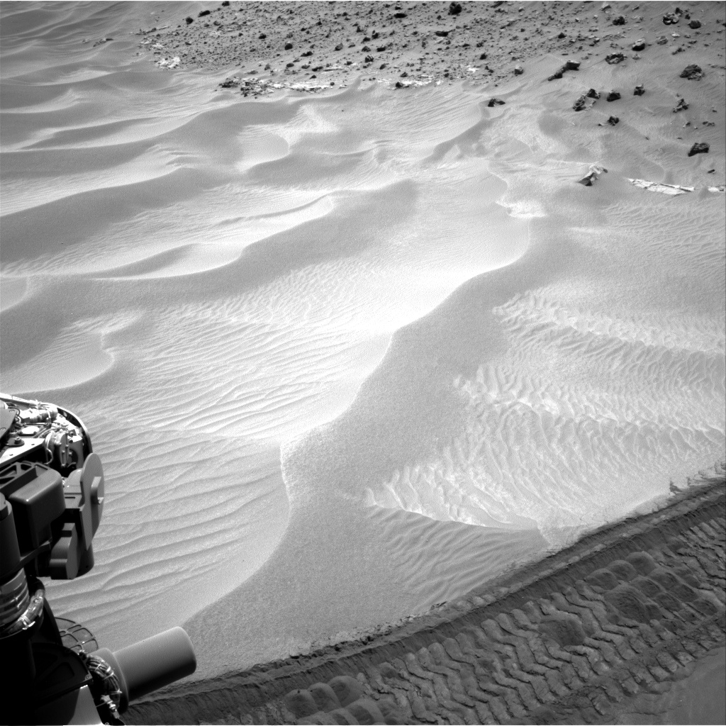 Nasa's Mars rover Curiosity acquired this image using its Right Navigation Camera on Sol 709, at drive 320, site number 40