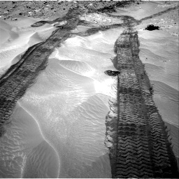 Nasa's Mars rover Curiosity acquired this image using its Right Navigation Camera on Sol 709, at drive 326, site number 40